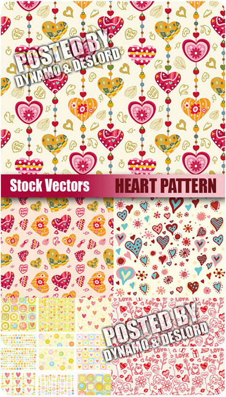 Stock Vectors - Heart Pattern