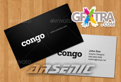 Congo Business Card - GraphicRiver - REUPLOADED!