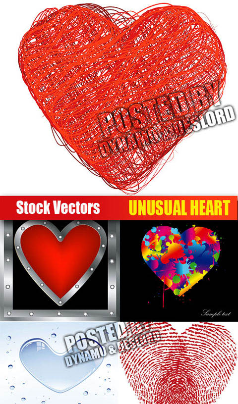 Stock Vectors - Unusual Heart