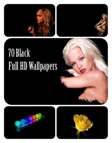 70 Black Full HD Wallpapers