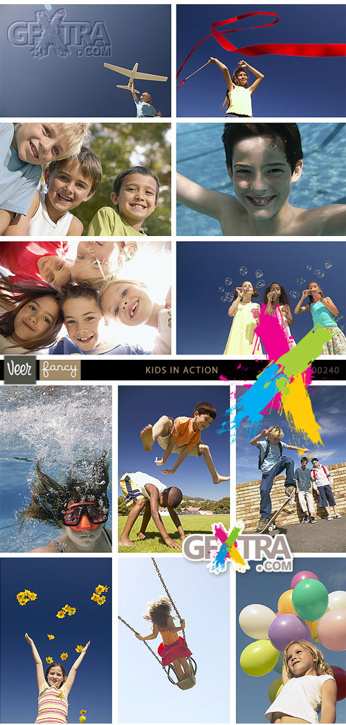 Veer Fancy FAN9000240 Kids in Action