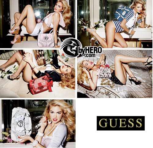 Guess Spring-Summer 2011 Accessories, Kate Upton