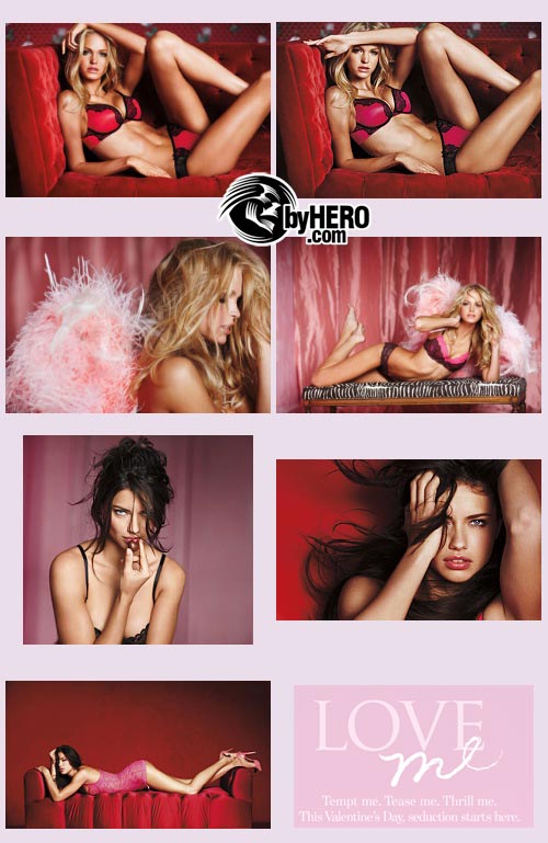 Victoria's Secret Valentine's Day 2011 Lookbook, HQ Photoshoots