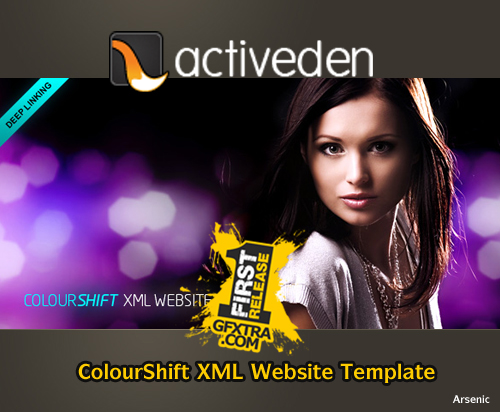 ColourShift XML Website Template - FULL - Activeden
