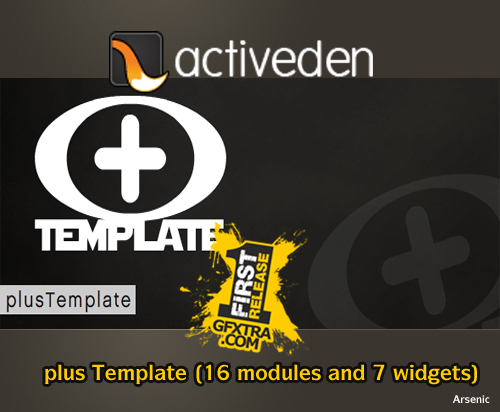 plus Template (16 modules and 7 widgets) - FULL - Activeden