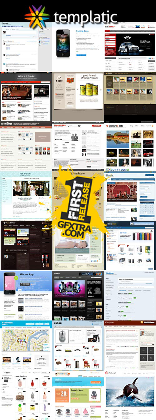 Templatic ALL WP THEME - PACKED - FULL!