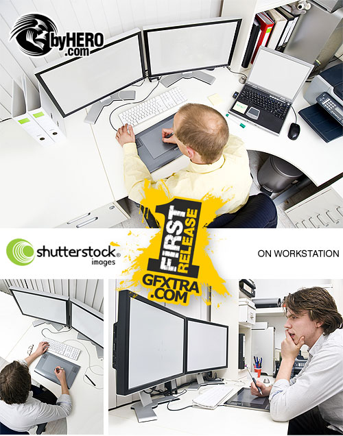 On Workstation 3xJPGs - Shutterstock