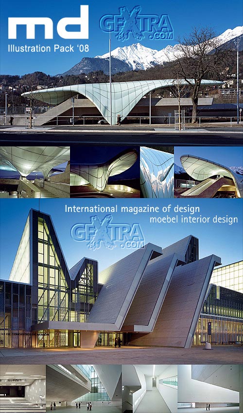 MD Illustration Pack \'08, International Magazine of Design, Moebel Interiro Design