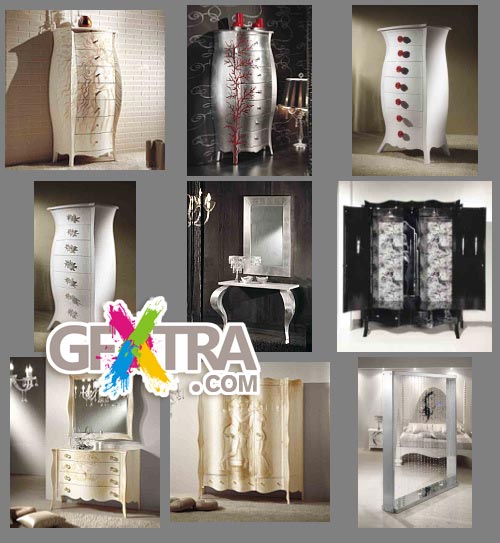 RM Arredamenti Capriccio White - Continuation of a Unique Collection of Furniture, Merging Classical and Modern