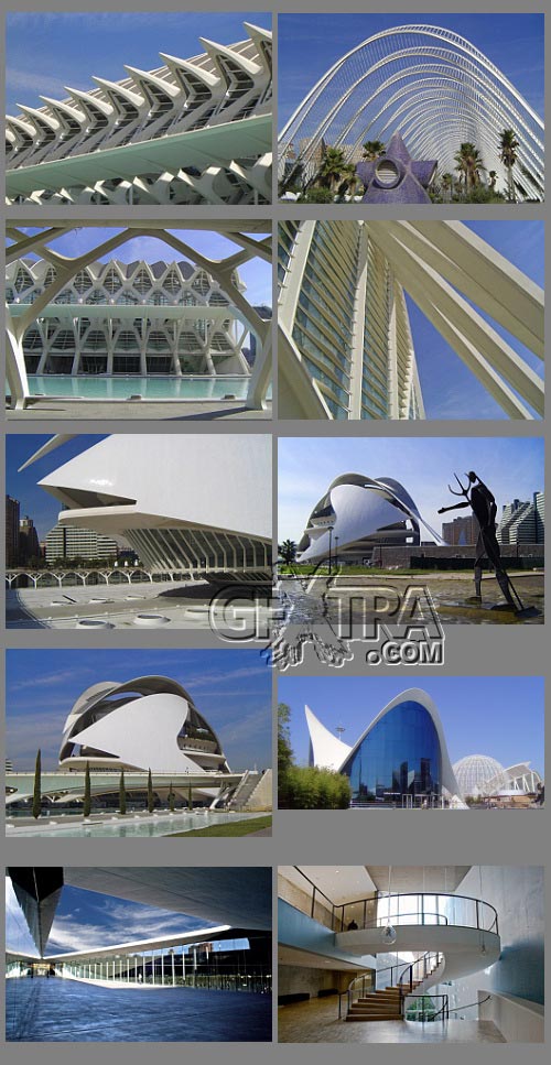 Valencia - City of Art and Science, Shocking Architectural Complex!
