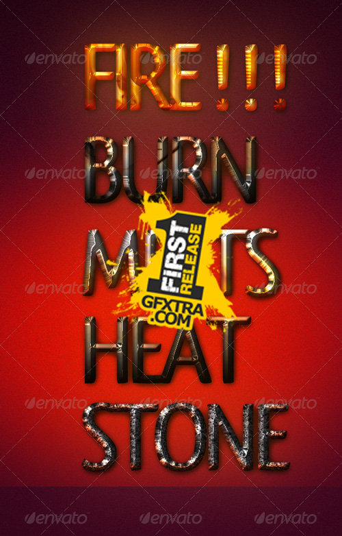 Fire Styles - GraphicRiver