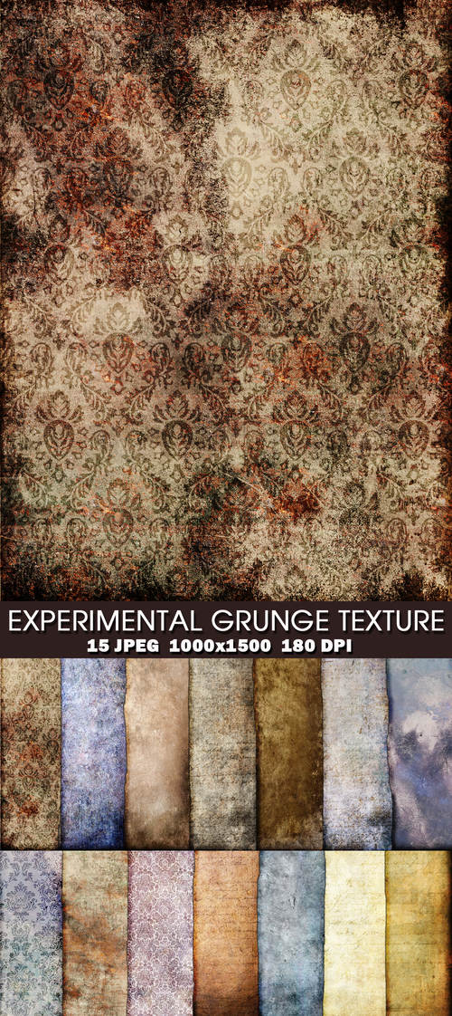 Experimental grunge texture