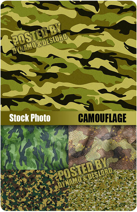 UHQ Stock Photo - Camouflage