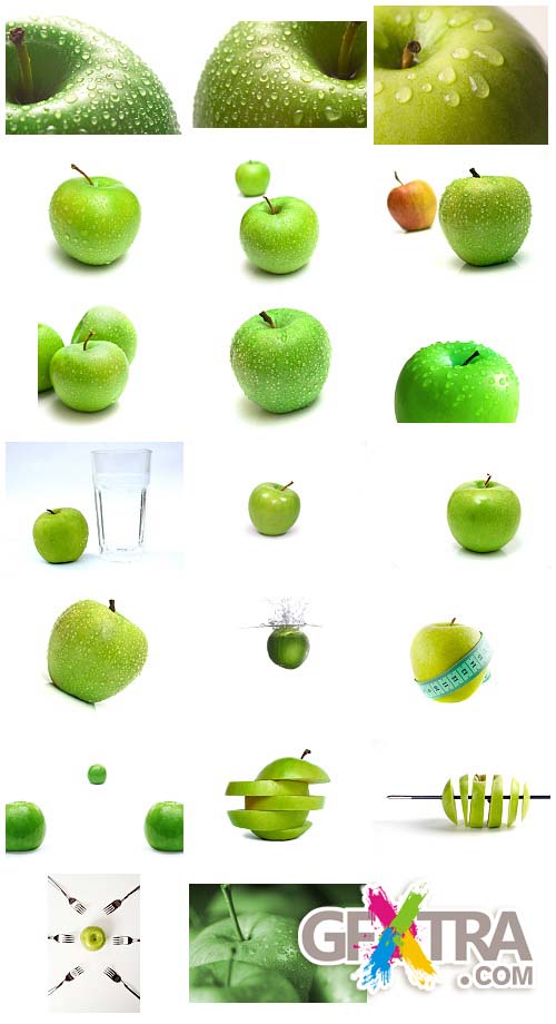 Green Apples 20xJPGs