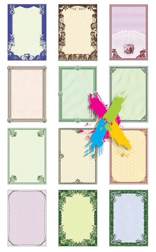 SecuritySoft - Ready-made Forms with Engravings Disc 12