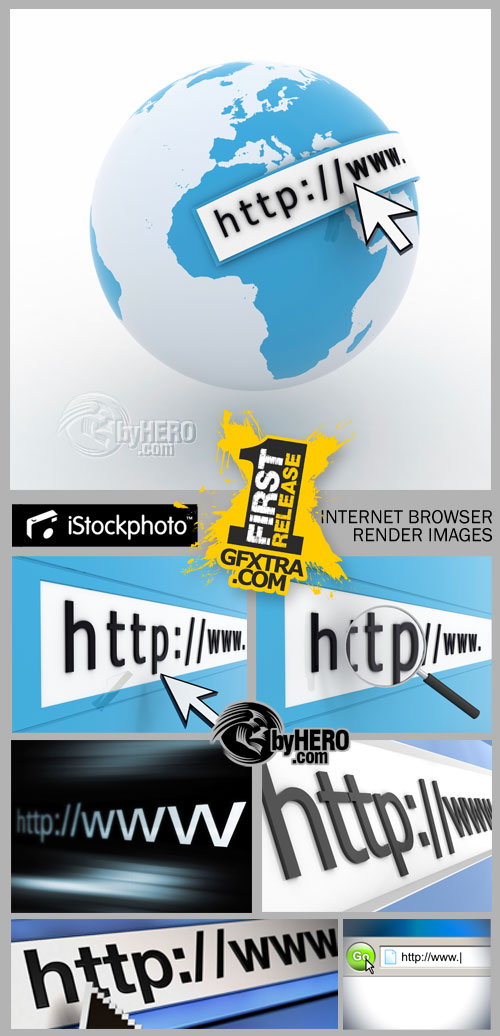 iStockPhoto - Internet Browser, 7xJPGs