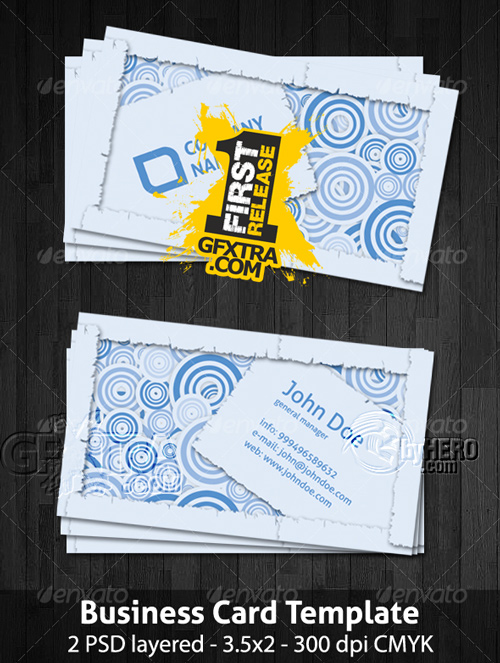 Cool Business Card Template - GraphicRiver