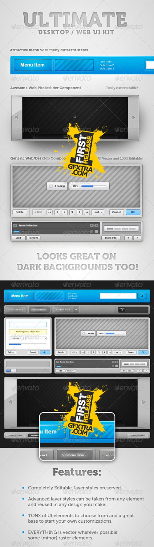 Futuremotion Ultimate Web UI Kit - GraphicRiver