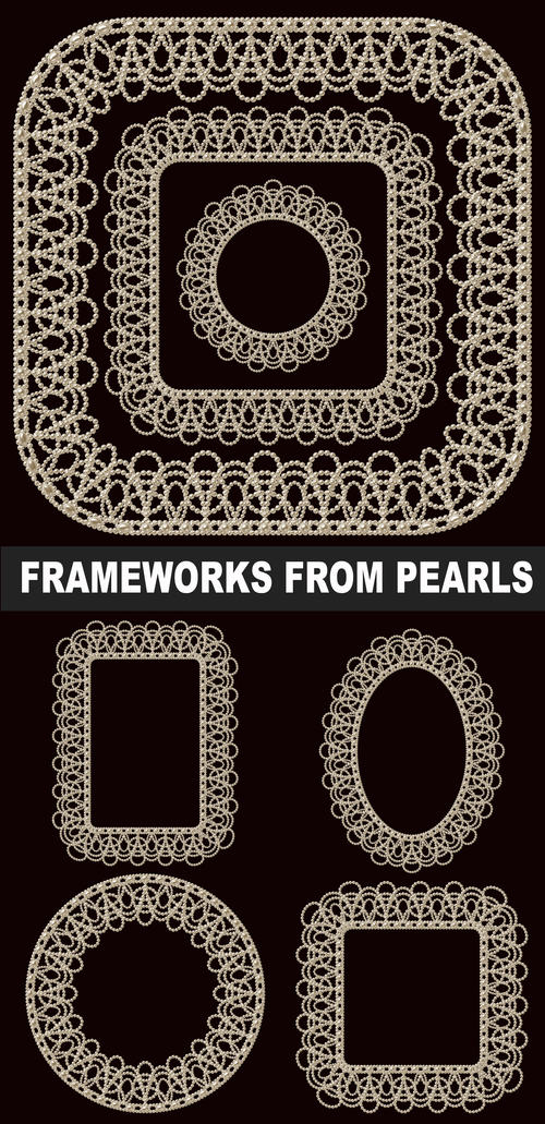 Frameworks from pearls