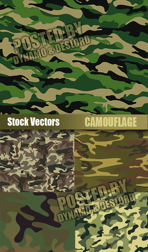Stock Vectors - Camouflage