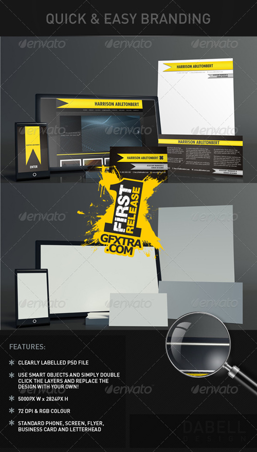 GraphicRiver - Quick and Easy Branding Mock-Up