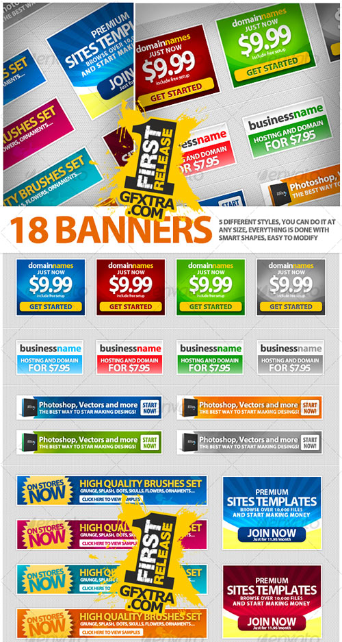 Web Banners - GraphicRiver