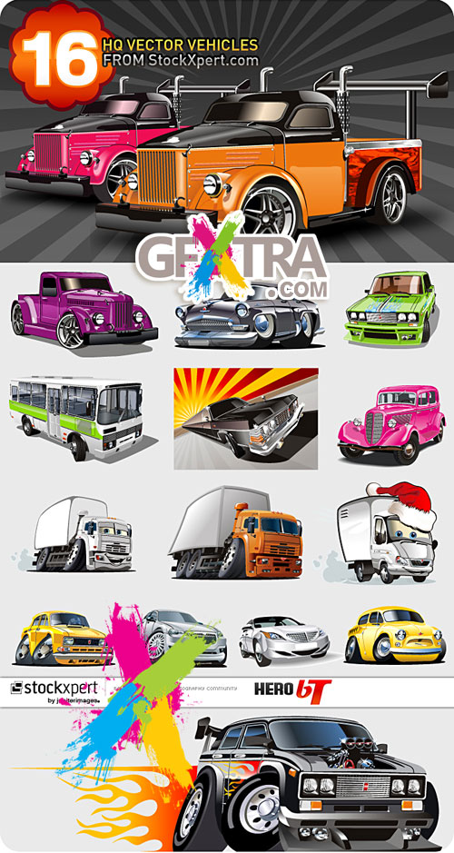 Stockxpert - Vehicles 16xEPS Stockxpert - Vehicles 16xEPS