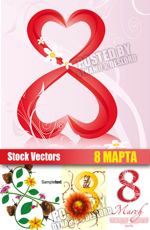 Stock Vectors - 8 March