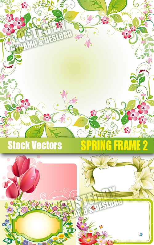 Stock Vectors - Spring Frame 2