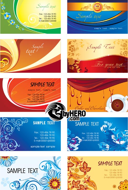 Business Cards 08 EPS Vector SS