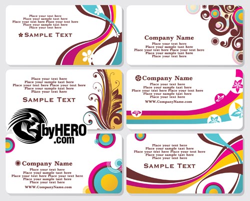 Business Cards 11 EPS Vector SS