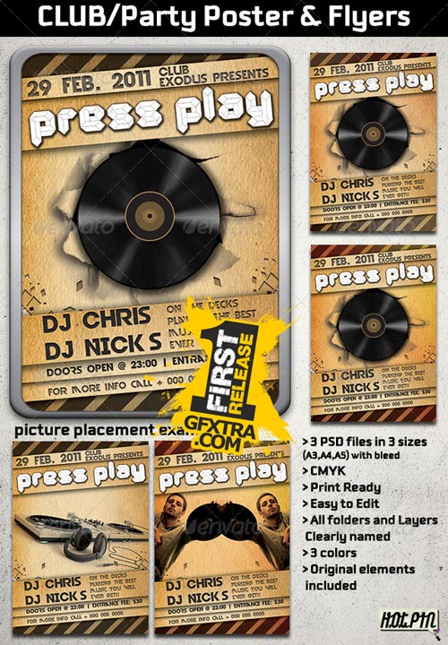 Party/Club/Concert Flyer and Poster - GraphicRiver-REUPLOADED!