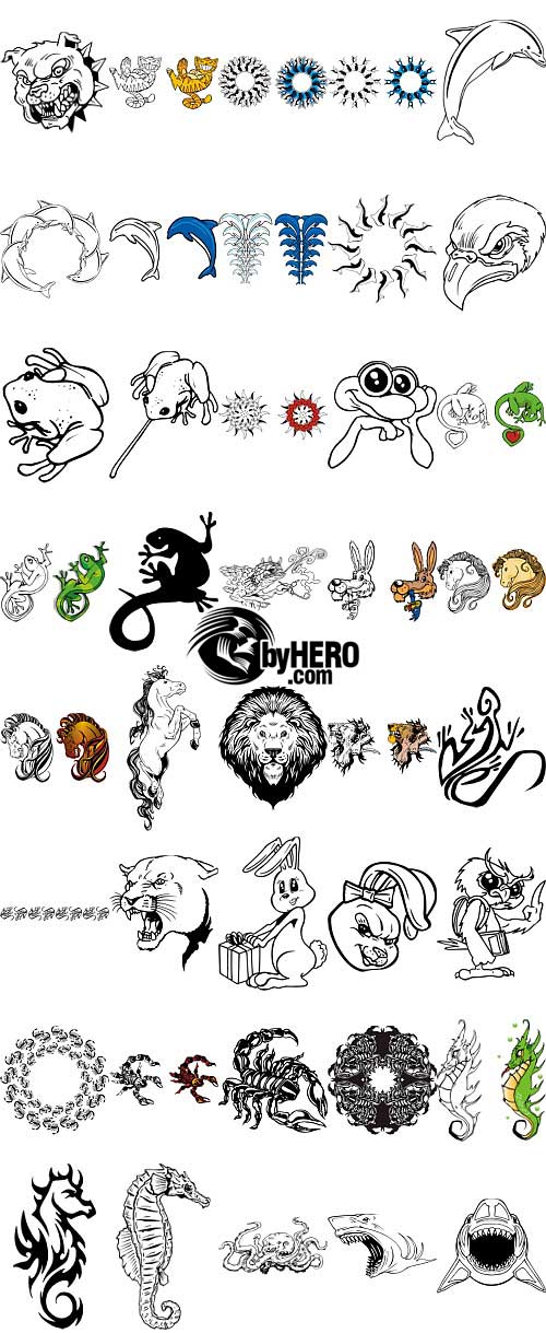 Extreme Clipart 2010 - Animals Pack