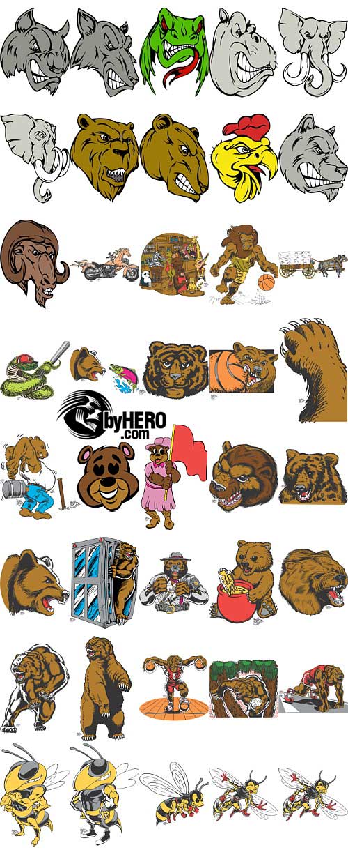 Extreme Clipart 2010 - Animals Pack