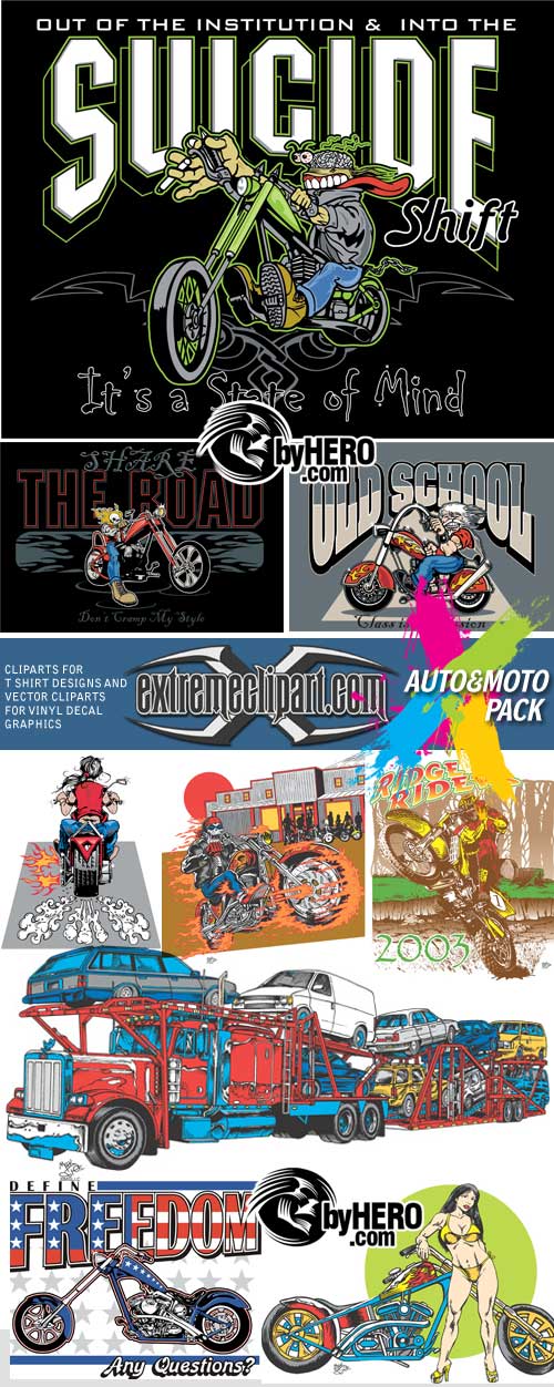 Extreme Clipart 2010 - Auto&Moto Pack
