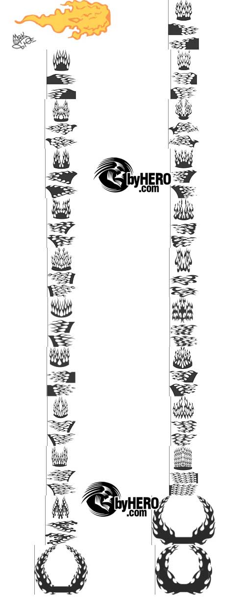 Extreme Clipart 2010 - Flame Pack Extreme Clipart 2010 - Flame Pack