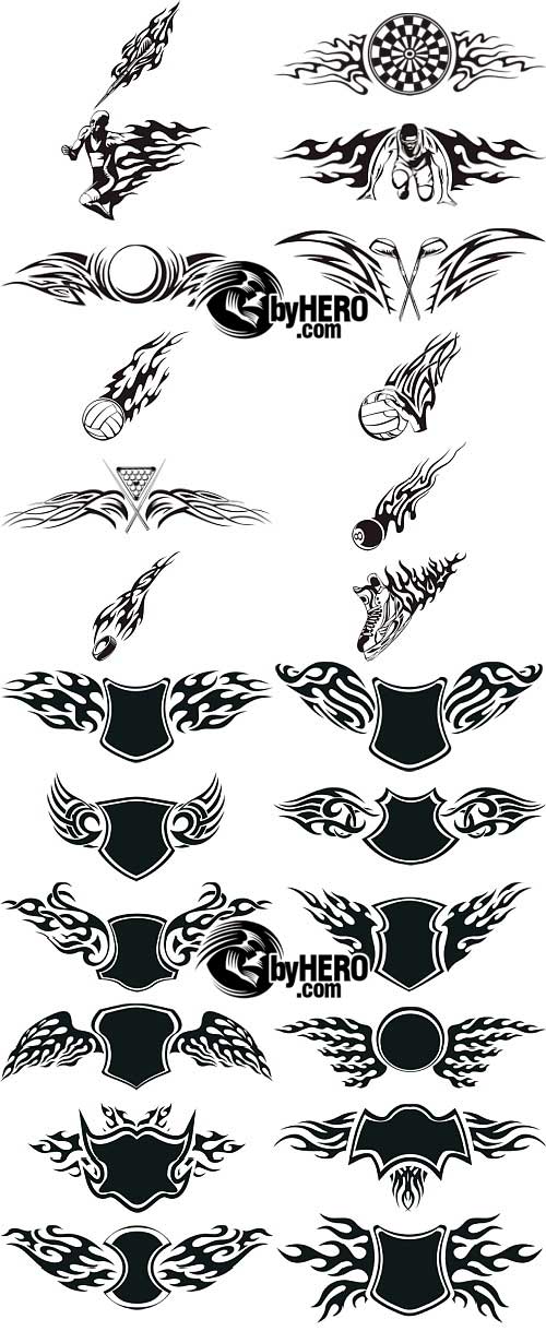 Extreme Clipart 2010 - Flame Pack Extreme Clipart 2010 - Flame Pack