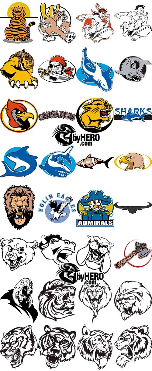 Extreme Clipart 2010 - Mascot Pack