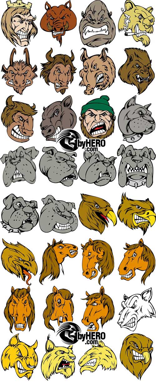 Extreme Clipart 2010 - Mascot Pack