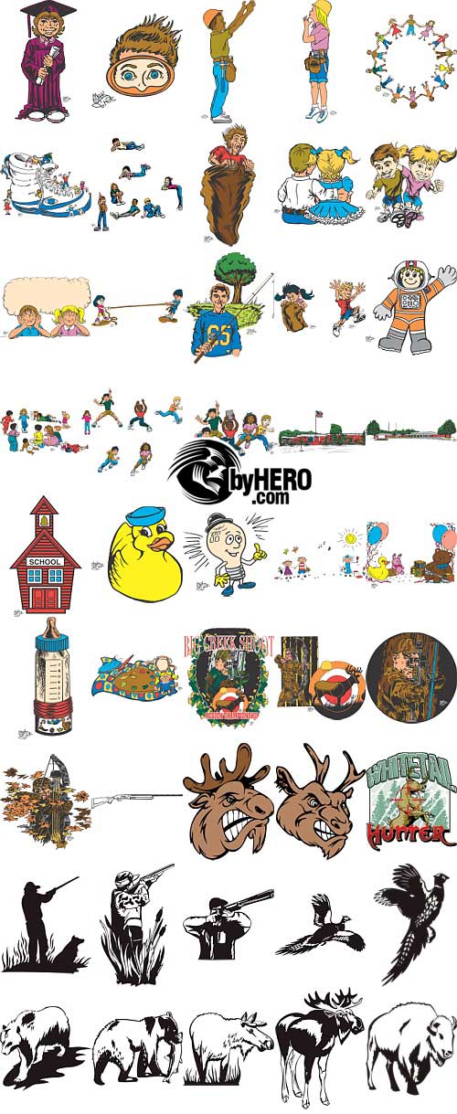 Extreme Clipart 2010 - People Pack