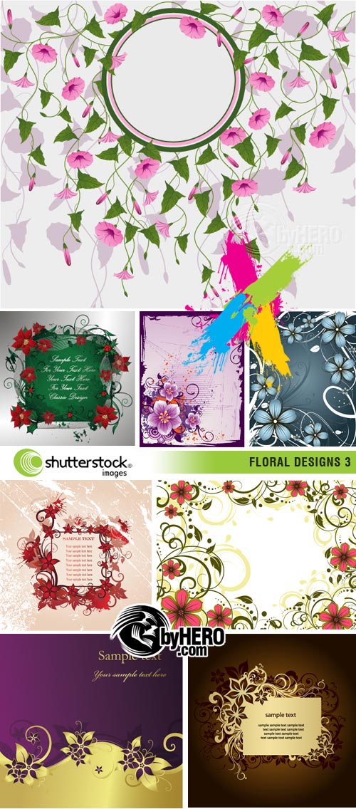Floral Designs 3, 62xEPS