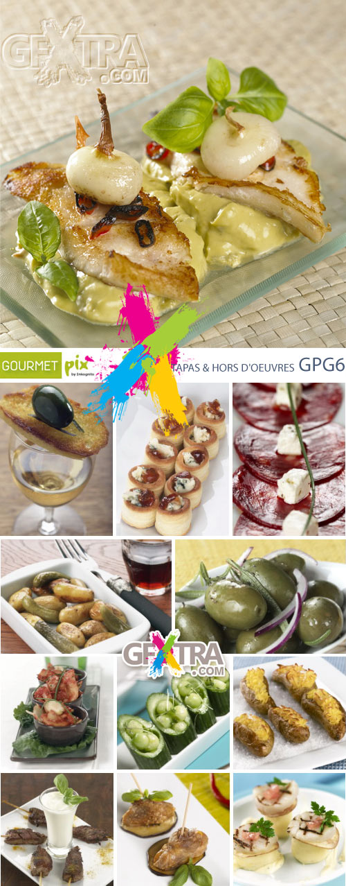 Gourmetpix GPG6 Tapas & Hors D'Oeuvres