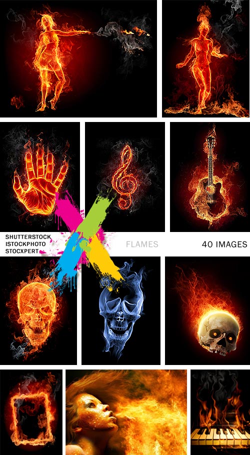 StockMIX - Flames 41xJPGs