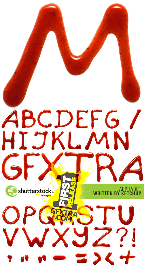 Shutterstock - Alphabet Written by Ketchup