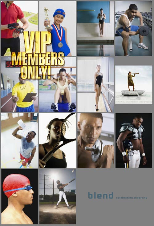 Blend Images BLD030 Athletes