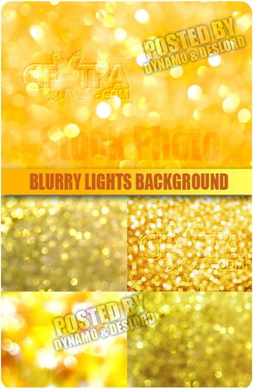 UHQ Stock Photo - Blurry lights background
