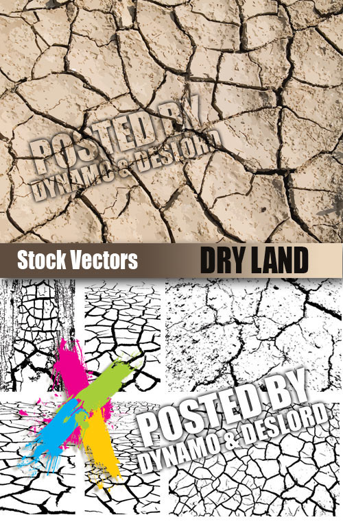 Stock Vectors - Dry Land