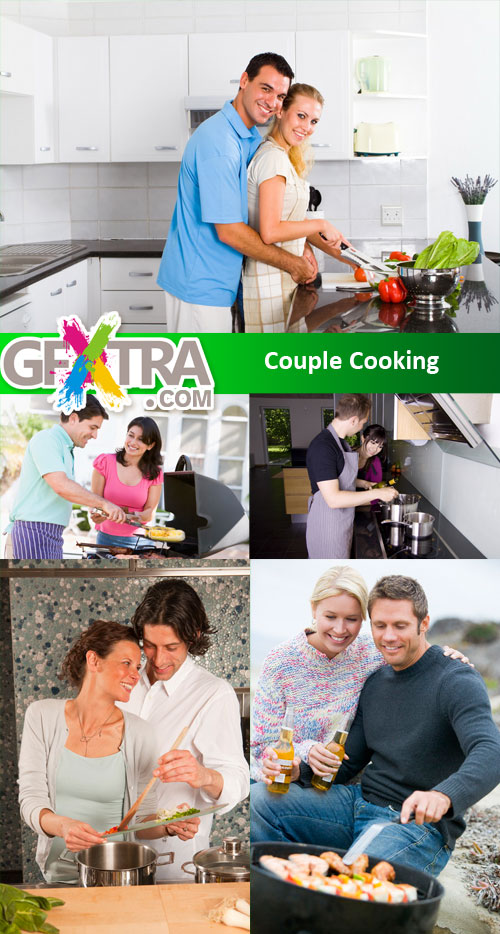Couple Cooking