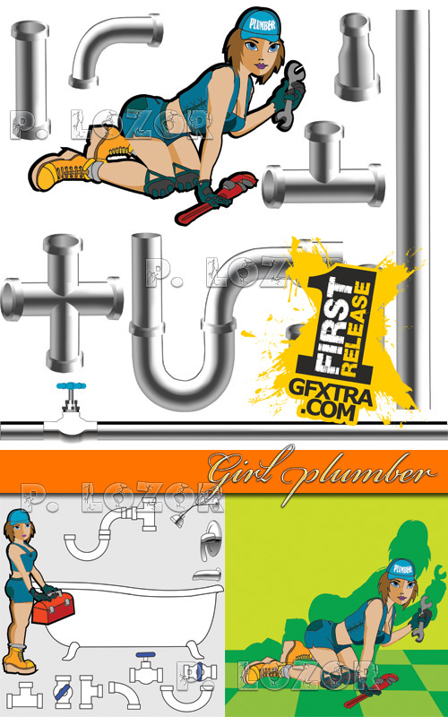 Girl plumber