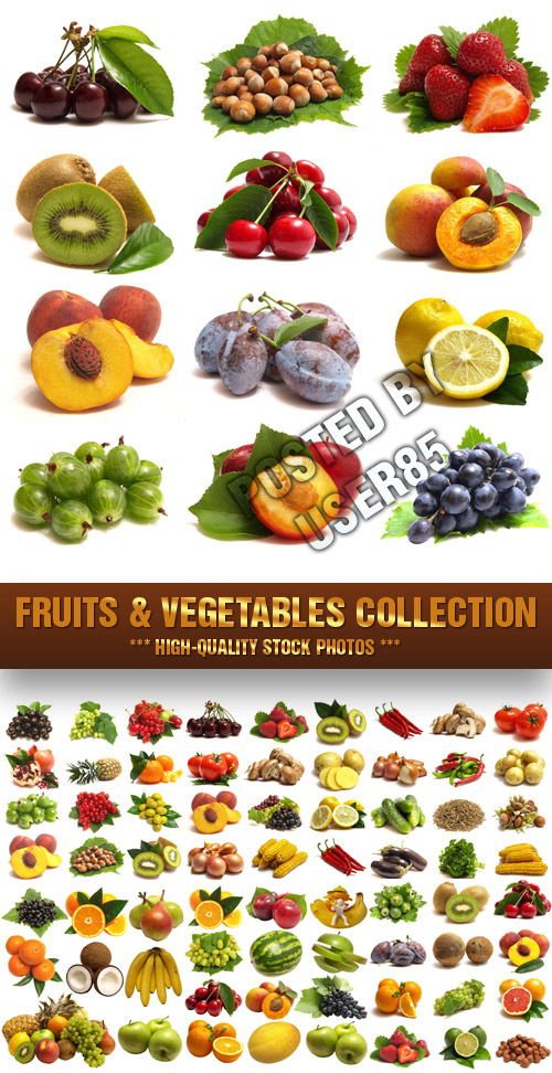 Stock Photo - Fruits & Vegetables Collection